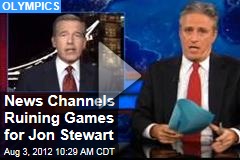 News Channels Ruining Games for Jon Stewart
