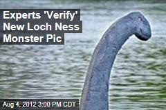 Experts &#39;Verify&#39; New Loch Ness Monster Pic