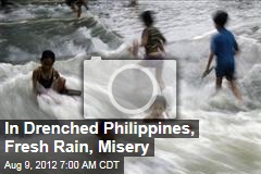 In Drenched Philippines, Fresh Rain, Misery