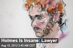 Holmes Is Insane: Lawyer