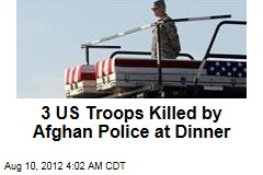 3 US Troops Ambushed by Afghan Police Boss, Men