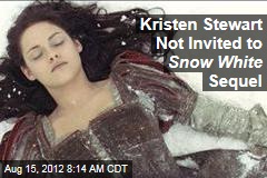 Kristen Stewart Not Invited to Snow White Sequel