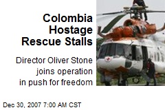 Colombia Hostage Rescue Stalls