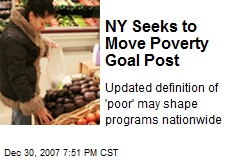NY Seeks to Move Poverty Goal Post