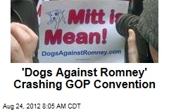 &#39;Dogs Against Romney&#39; Crashing GOP Convention