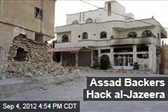 Assad Backers Hack al-Jazeera
