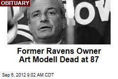 Former Ravens Owner Art Modell Dead at 87
