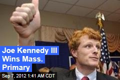 Joe Kennedy III Wins Mass. Primary