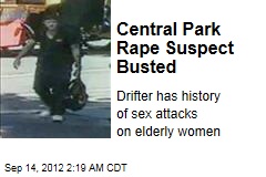 Central Park Rape Suspect Busted