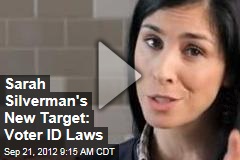 Sarah Silverman&#39;s New Target: Voter ID Laws