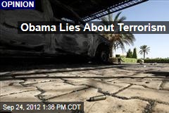 Obama Lies About Terrorism