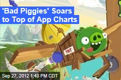 &#39;Bad Piggies&#39; Soars to Top of App Charts