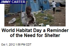 World Habitat Day a Reminder of the Need for Shelter
