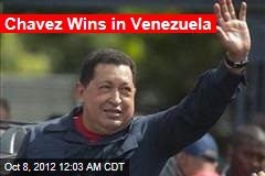 Chavez Wins in Venezuela