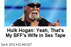 Hulk Hogan: Yeah, That&#39;s My BFF&#39;s Wife in Sex Tape