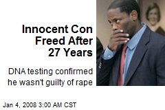 Innocent Con Freed After 27 Years