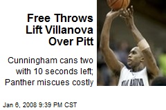 Free Throws Lift Villanova Over Pitt