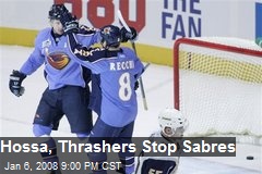 Hossa, Thrashers Stop Sabres