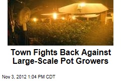 Town Fights Back Against Large-Scale Pot Growers