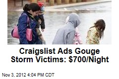Craigslist Ads Gouge Storm Victims: $700/Night