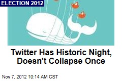 Twitter Has Historic Night, Doesn&#39;t Collapse Once
