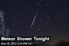 Meteor Shower Tonight