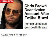 Chris Brown Deactivates Account After Twitter Brawl