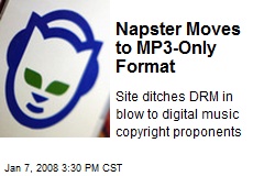 Napster Moves to MP3-Only Format