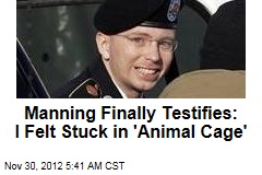Manning Finally Testifies: I Felt Stuck in &#39;Animal Cage&#39;
