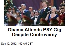 Obama Attends PSY Gig Despite Controversy