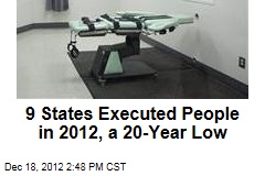 9 States Executed People, Lowest in 20 Years