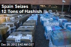 Spain Seizes 12 Tons of Hashish