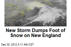New Storm Dumps Foot of Snow on New England