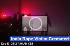 India Rape Victim Cremated