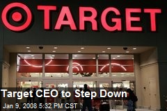 Target CEO to Step Down