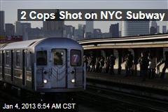 2 Cops Shot on NYC Subway