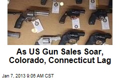 As US Gun Sales Soar, Colorado, Connecticut Lag