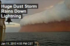 Aussies Witness Huge Dust Storm