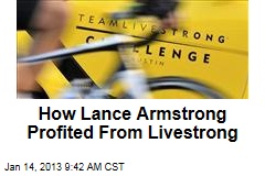 How Lance Armstrong Profited From Livestrong