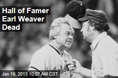 Hall of Famer Earl Weaver Dead
