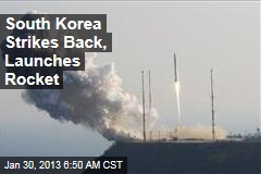 South Korea Strikes Back, Launches First Rocket
