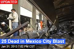 14 Dead in Mexico City Blast