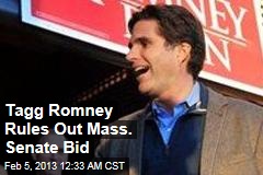 Romney Son Rules Out Senate Bid
