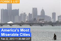 America&#39;s Most Miserable Cities