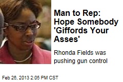 Man to Rep: Hope Somebody &#39;Giffords Your Asses&#39;