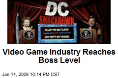 Video Game Industry Reaches Boss Level