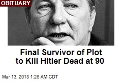 Hitler Bomb Plotter Dead at 90