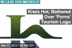 Kiwis Hot, Bothered Over &#39;Porno&#39; Tourism Logo