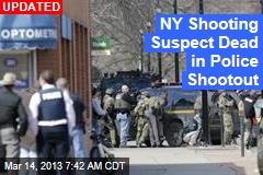 Police Surround New York Shooting Suspect: Report