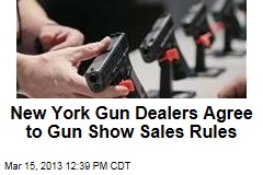 New York Gun Dealers Agree to Gun Show Sales Rules